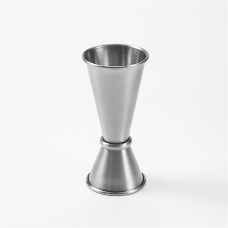 Jigger, Stainless Steel, Satin, 3/4 Oz.  X 1-1/2 Oz.