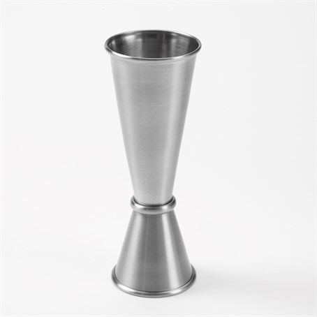 Jigger, Stainless Steel, Satin, 1 Oz.  X 2 Oz.