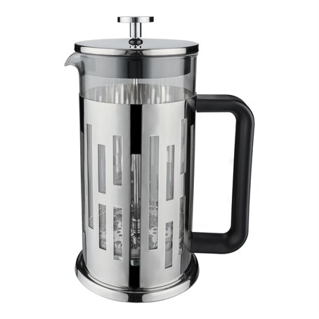 Café Ole Graphico Stainless Steel Mirror Finish 3 Cup Cafetiere