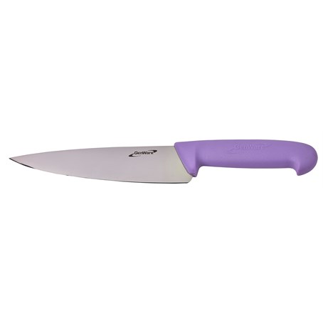 Genware 8'' Chef Knife Purple