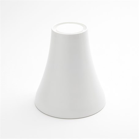 Pedestal, Melamine, White, 7-1/8" H