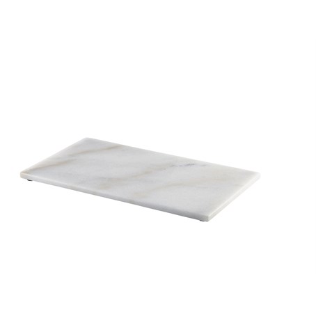 White Marble Platter 32x18cm GN 1/3