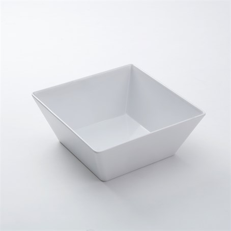 Melamine Bowl, Square, 125 Oz.