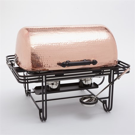 Chafer, Copper, Rectangular,  8 Qt.