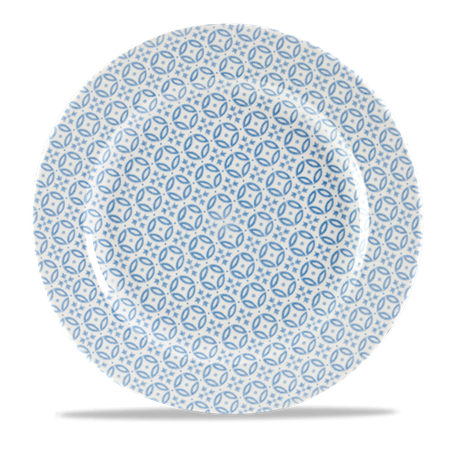 Moresque Blue Profile Plate 12"