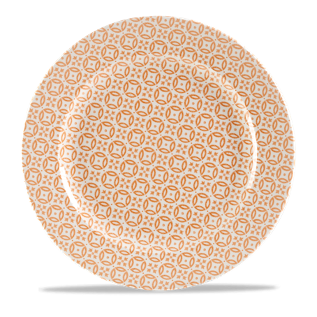 Moresque Coral Profile Plate 12"