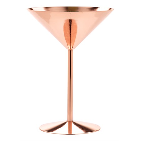 Copper Martini Glass 24cl/8.5oz