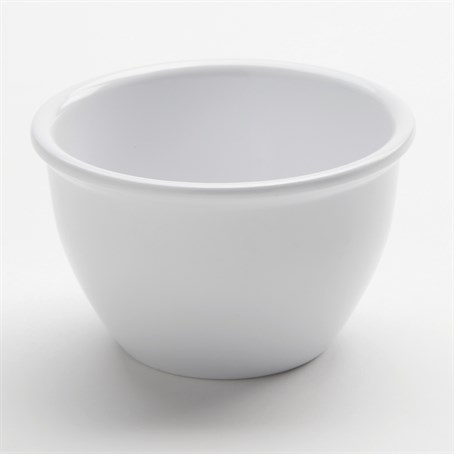 Sauce Cup, Melamine, White, 8 Oz.