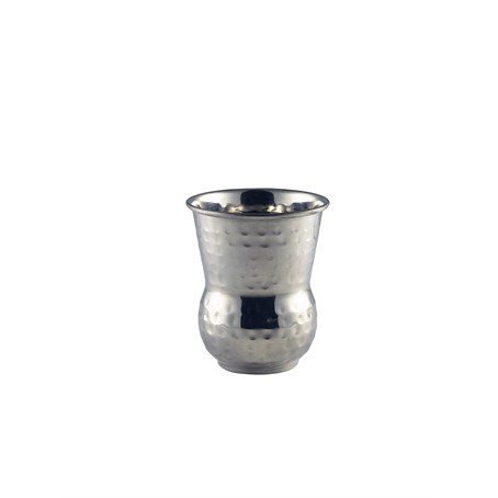 Moroccan Stainless Steel Hammered Tumbler 40cl/14oz