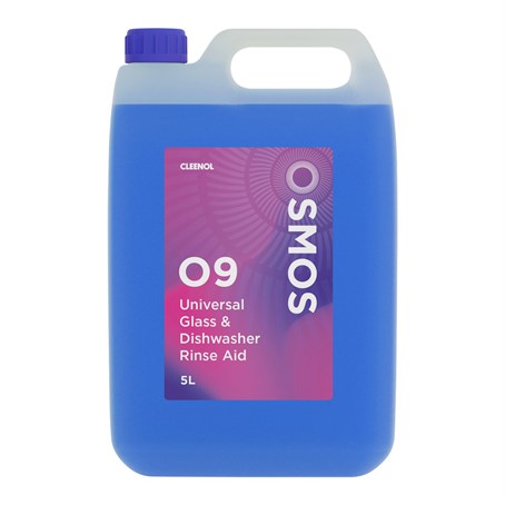 OSMOS UNIVERSAL GLASS & DISHWASHER RINSE AID 2x5L