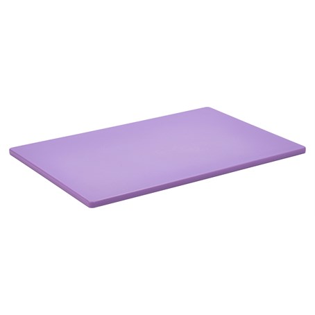 GenWare Purple Low Density Chopping Board 18 x 12 x 0.5"