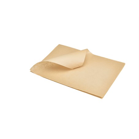 Greaseproof Paper Brown 25 x 35cm