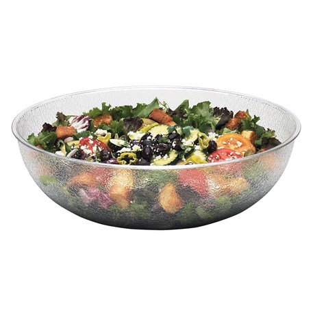 Cambro 1.6L Clear Polycarbonate Pebbled Bowl