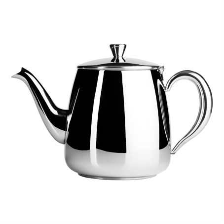 Café Ole Premium 18oz Stainless Steel 18/10 Tea Pot