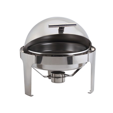 Round Deluxe Roll Top Chafer 6L