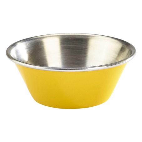 GenWare Yellow Stainless Steel Ramekin 43ml/1.5oz