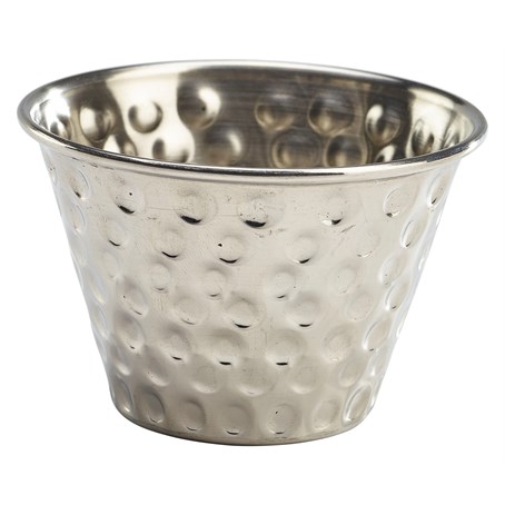 GenWare Stainless Steel Hammered Ramekin 114ml/4oz