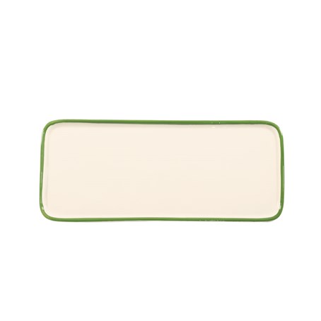 LIDO RIM Green Rectangular Plate