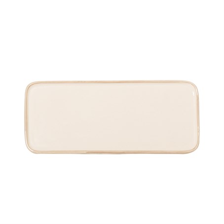 LIDO RIM Sand Rectangular Plate