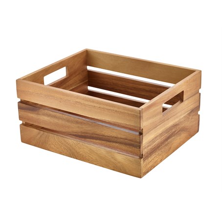 Acacia Wood Box/Riser GN 1/2