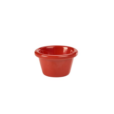 Ramekin 2oz Smooth Red