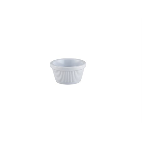 Ramekin 2oz Fluted White