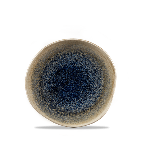 Stonecast Aqueous Bayou Round Trace Plate 7 1/4"