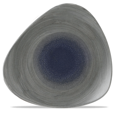 Stonecast Aqueous Fjord Lotus Plate 12"