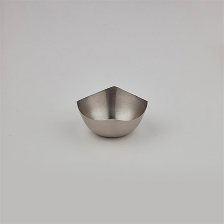 Bowl, Stainless Steel, Satin, Squound, 3 Oz.