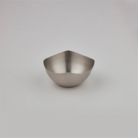 Bowl, Stainless Steel, Satin, Squound, 5-1/2 Oz.