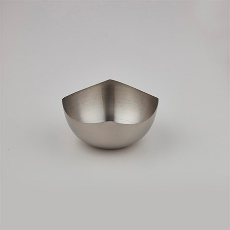 Bowl, Stainless Steel, Satin, Squound, 9-1/2 Oz.