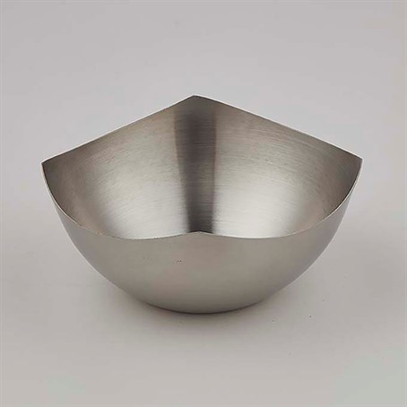 Bowl, Stainless Steel, Satin, Squound, 15 Oz.