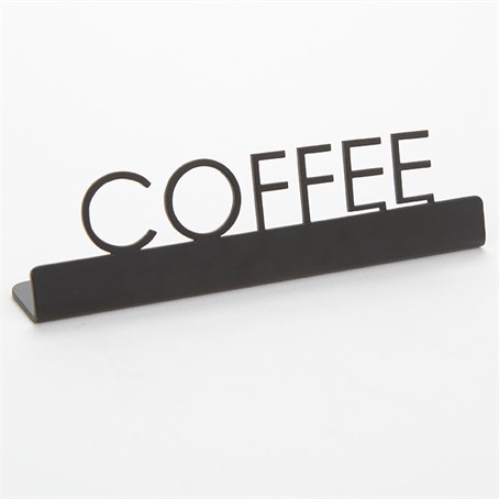 Sign, Black, Coffee