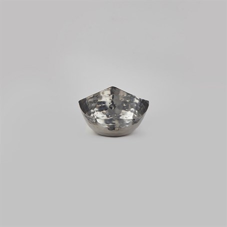 Bowl, Stainless Steel, Hammered, Squound, 3 Oz.