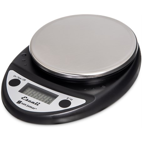 San Jamar Round Professional Digital Scale 5kg