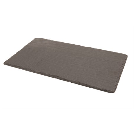 Genware Natural Edge Slate Platter 25 X 13cm