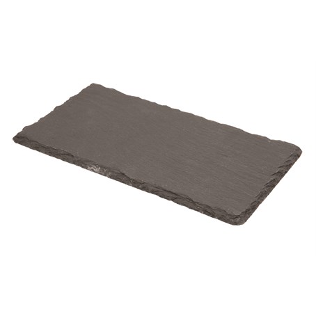 Genware Natural Edge Slate Platter 30 X 20cm