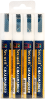 Chalk markers 4 Pack White Medium