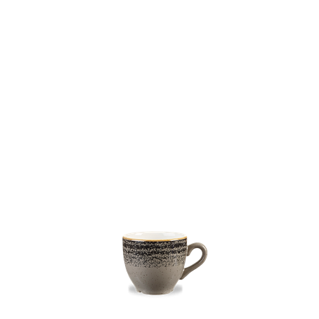 Studio Prints Charcoal Black  Espresso Cup 3.5oz