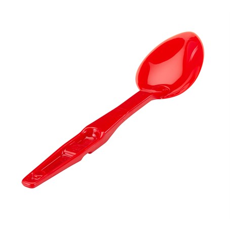 Cambro Red Solid Serving Spoon