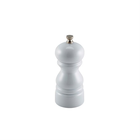 Genware Salt Or Pepper Grinder White 12.7cm