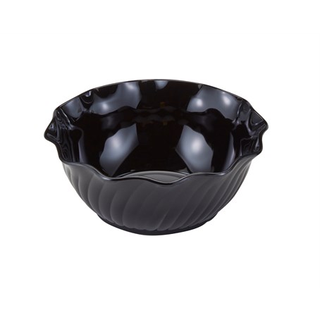 Cambro 384ml Black Swirl Bowl