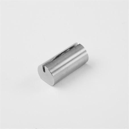 Card Holder, Stainless Steel, Rod, Round, 1-1/4" L