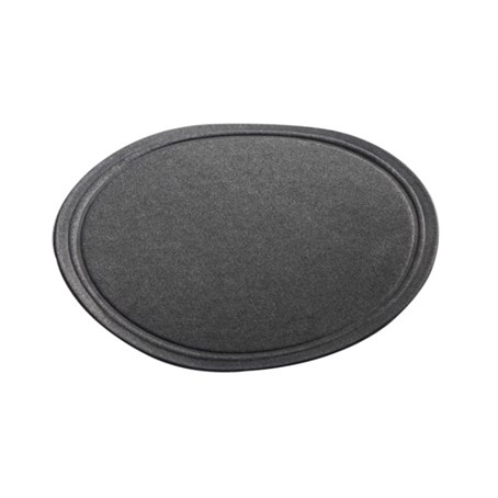 Coasters Wax backed 90mm black