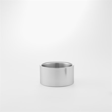 Bowl, Stainless Steel, Satin, Double Wall, 17 Oz.