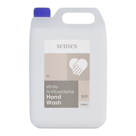 SENSES WHITE ANTIBACTERIAL HAND WASH 2X5L