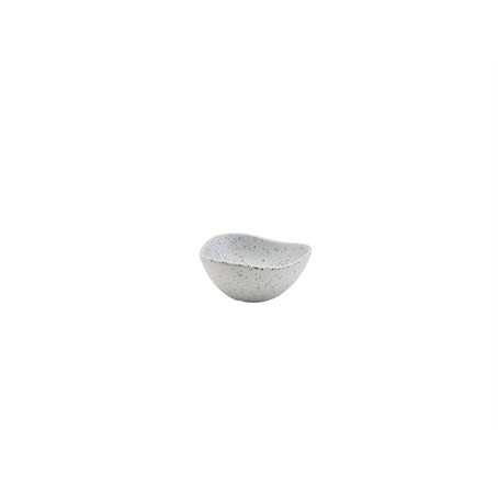 White Granite Melamine Triangular Ramekin 2.5oz