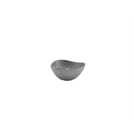 Grey Granite Melamine Triangular Ramekin 3.5oz