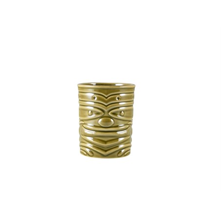 Genware Green Tiki Mug 36cl/12.75oz