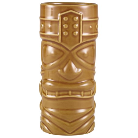 Genware Brown Tiki Mug 40cl/14oz